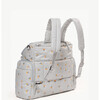 Baby Bag Large in Dove Embroidered Organic Cotton - Diaper Bags - 2