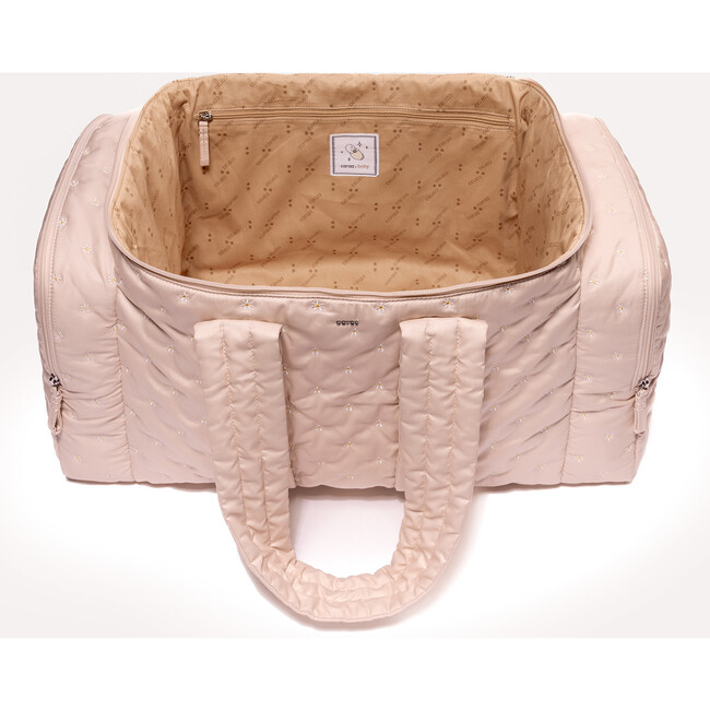 Baby Hospital Bag in Quartz Embroidered Organic Cotton - Bags - 6