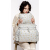 Baby Bag Large in Dove Embroidered Organic Cotton - Diaper Bags - 3