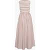 The Cosima Nap Dress, Rust Stripe - Dresses - 1 - thumbnail