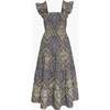 The Ellie Nap Dress, Olive Equestrian Scarf - Dresses - 1 - thumbnail