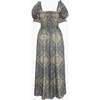 The Scarlett Midi Nap Dress, Olive Equestrian Scarf - Dresses - 1 - thumbnail