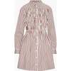 The Mira Nap Dress, Rust Stripe - Dresses - 1 - thumbnail