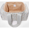 Baby Hospital Bag in Dove Embroidered Organic Cotton - Bags - 6
