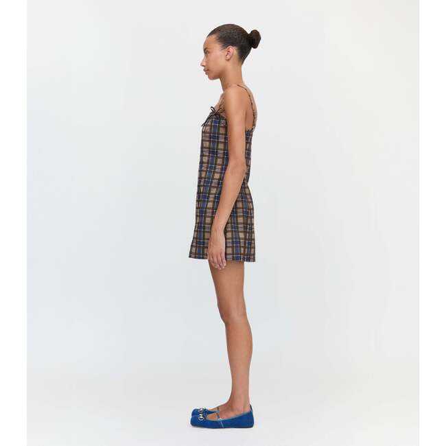 The Rennie Dress, Brown Spencer Plaid - Dresses - 4