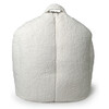 Luxe Campus Round Beanbag, Coconut Sherpa - Kids Seating - 2 - thumbnail