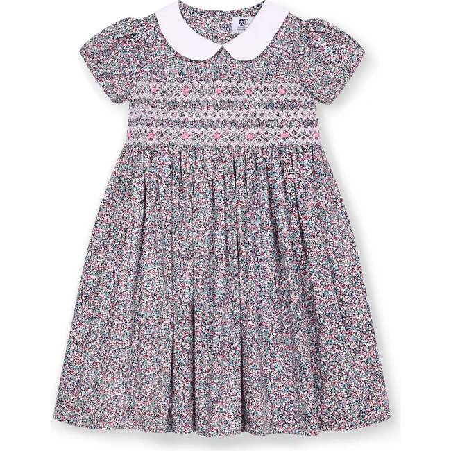 Smocked Girls Dress Jezabel, Ditsy Floral