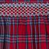 Smocked Girls Skirt Lilla, Red Plaid - Skirts - 3