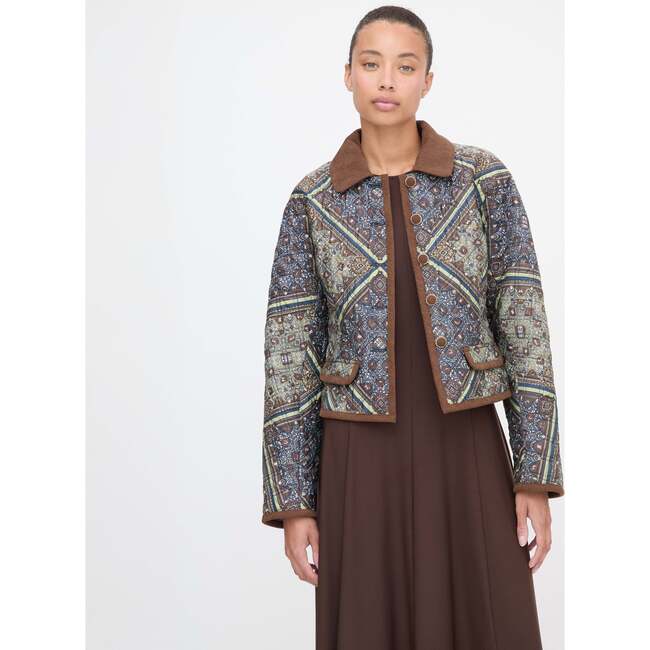 The Dax Jacket, Olive Equestrian Scarf - Jackets - 6