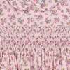 Smocked Girls Dress Sal, Pink Floral - Dresses - 5