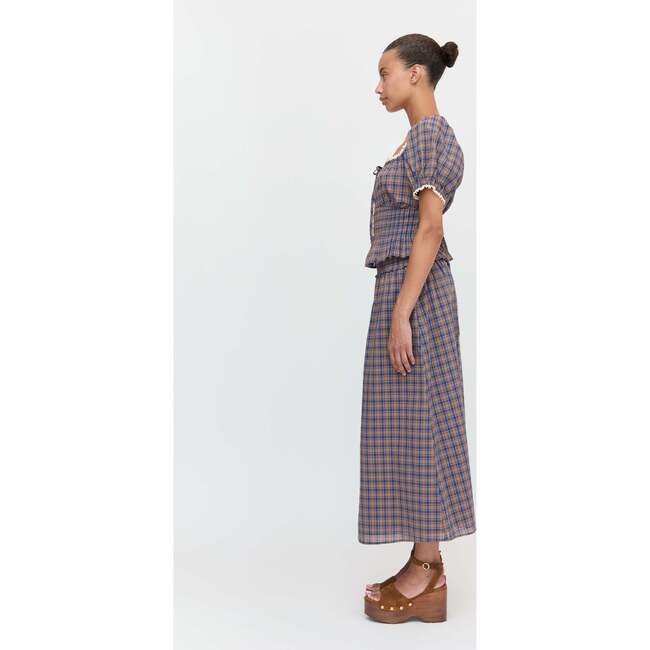 The Delphine Nap Skirt, Brown Spencer Plaid - Skirts - 4