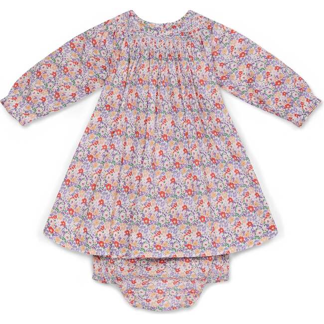 Smocked Baby Dress Mae, Multicolor Floral