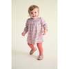 Smocked Baby Dress Mae, Multicolor Floral - Dresses - 2