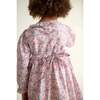Smocked Girls Dress Coraline, Multicolor Floral - Dresses - 4