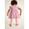 Smocked Baby Dress Lavender, Pink Floral - Dresses - 3