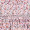 Smocked Girls Dress Coraline, Multicolor Floral - Dresses - 5