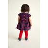 Smocked Baby Dress Cybil, Tartan - Dresses - 4