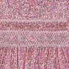 Smocked Baby Dress Lavender, Pink Floral - Dresses - 5