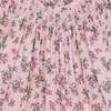 Smocked Baby Dress Indgrid, Pink Floral - Dresses - 4