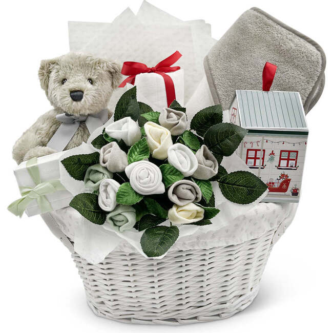 Berkeley Bear's Christmas New Baby Gift Basket - Mixed Gift Sets - 1