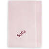 Personalized Knitted Baby Blanket, Pink - Blankets - 1 - thumbnail