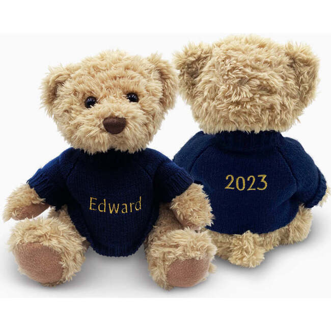 Personalized Bertie Year Bear Blue - Plush - 1