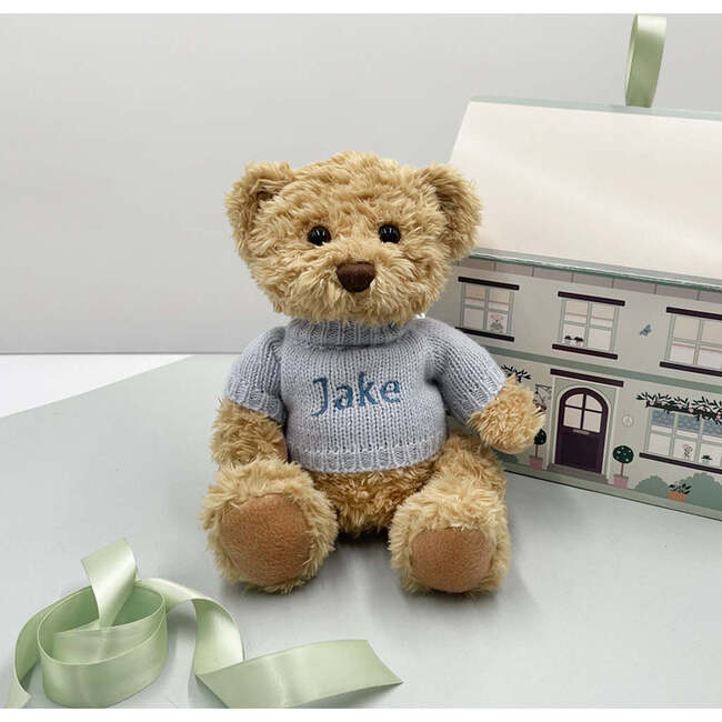 Personalized Bertie Bear, Blue