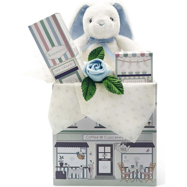 Hello Baby Gift Set, Blue - Mixed Apparel Set - 1