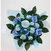 Hand Tied Baby Clothes Bouquet, Blue - Mixed Apparel Set - 2