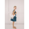 Eloise Quilted Backpack in Vintage Petite Blue - Backpacks - 3