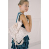 Eloise Quilted Backpack in Vintage Petite Blue - Backpacks - 4