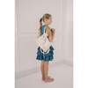 Eloise Quilted Backpack in Vintage Petite Blue - Backpacks - 5