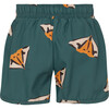 Polilla Tigre Verde, Girl Swimshorts - Two Pieces - 2