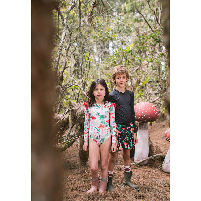 El Bosque De Albeart Negro, Swimshorts - Swim Trunks - 5