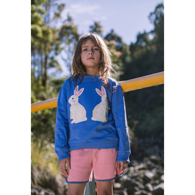 Cotton Waffle Palo Rosa, Retro Shorts - Shorts - 3