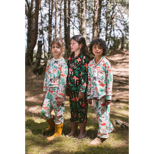 El Bosque De Albeart Crudo, Longsleeve Warm Pajamas - Pajamas - 6