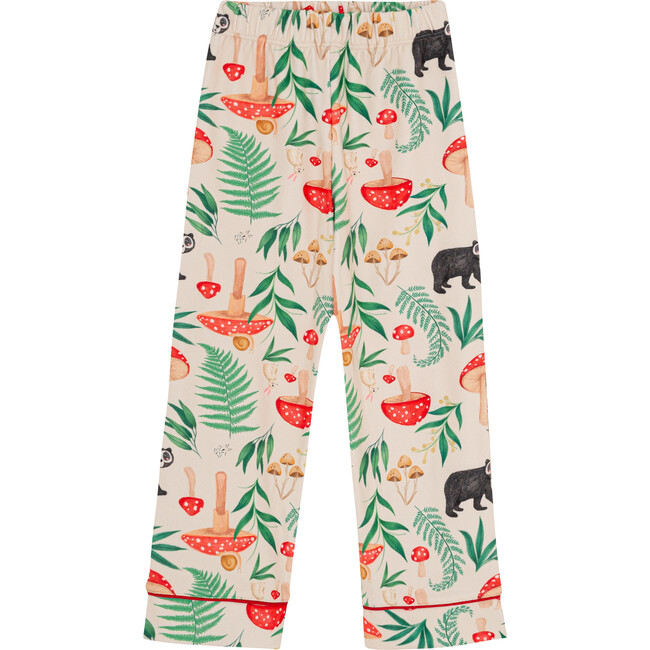 El Bosque De Albeart Crudo, Button Up Longsleeve Pajamas - Pajamas - 5