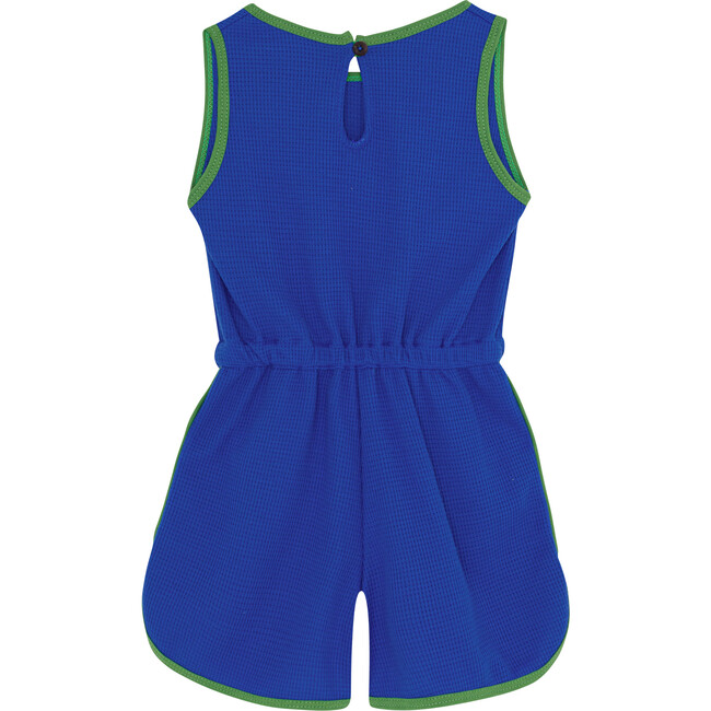 Cotton Waffle Azul Rey, Retro Jumper