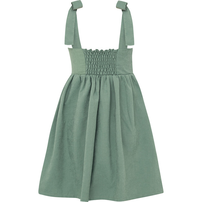 Pocket Dress, Verde Paramo - Dresses - 2