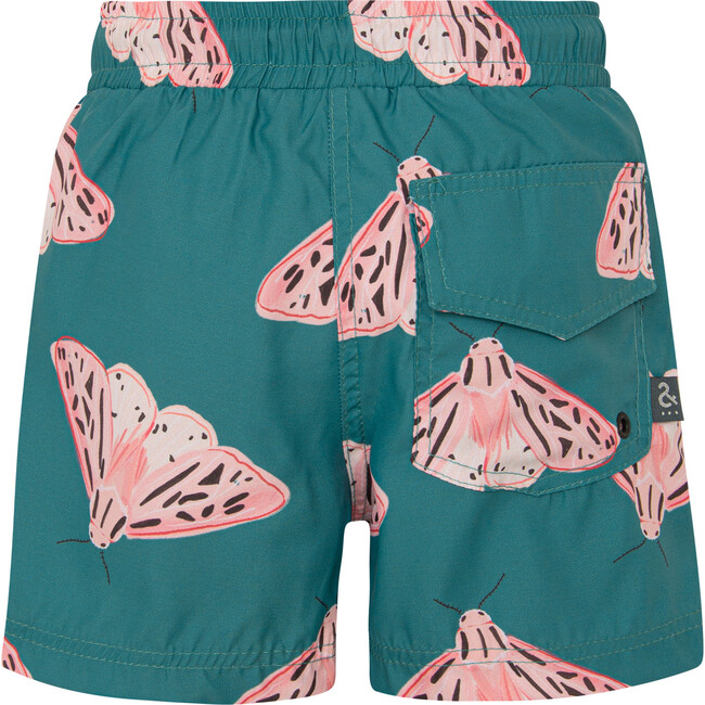 Pink Polilla Verde, Swimshorts - Swim Trunks - 2