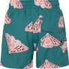 Pink Polilla Verde, Swimshorts - Swim Trunks - 2
