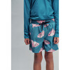Pink Polilla Verde, Swimshorts - Swim Trunks - 3