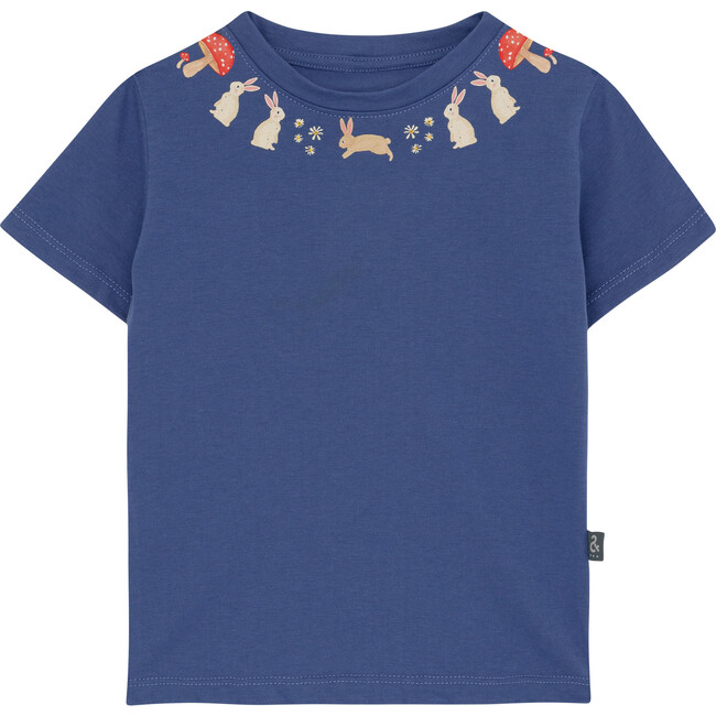 Conejos Azul, Cotton T-Shirt