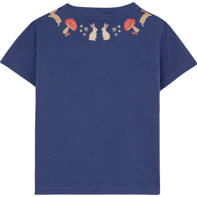 Conejos Azul, Cotton T-Shirt - T-Shirts - 2