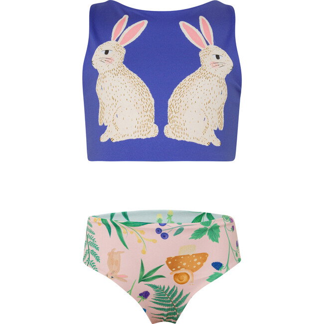Conejos Azul, Pool Bikini - Two Pieces - 5