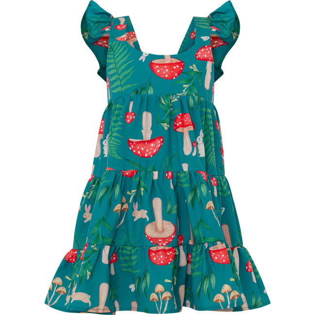 Bosque De Hongos Verde, Corissia Dress