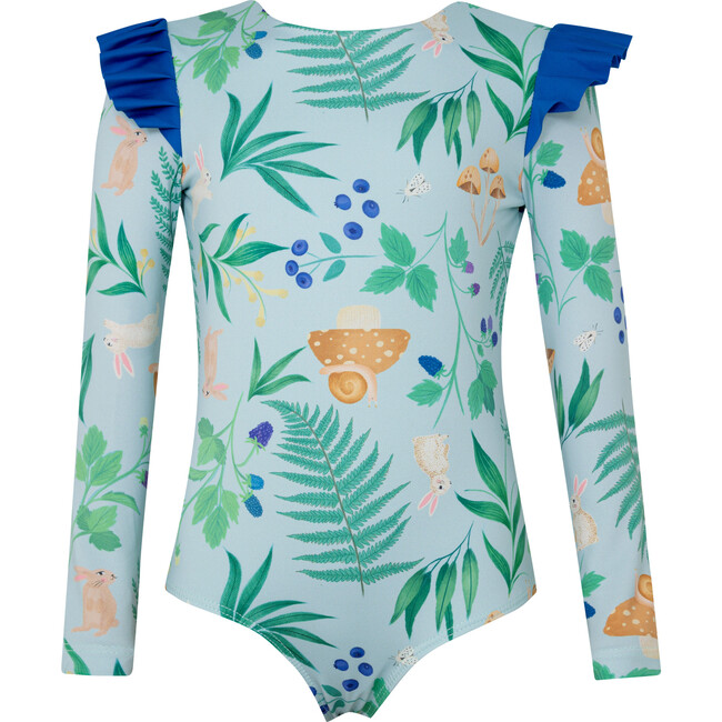 Bosque De Conejos Verde, Wings Longsleeve