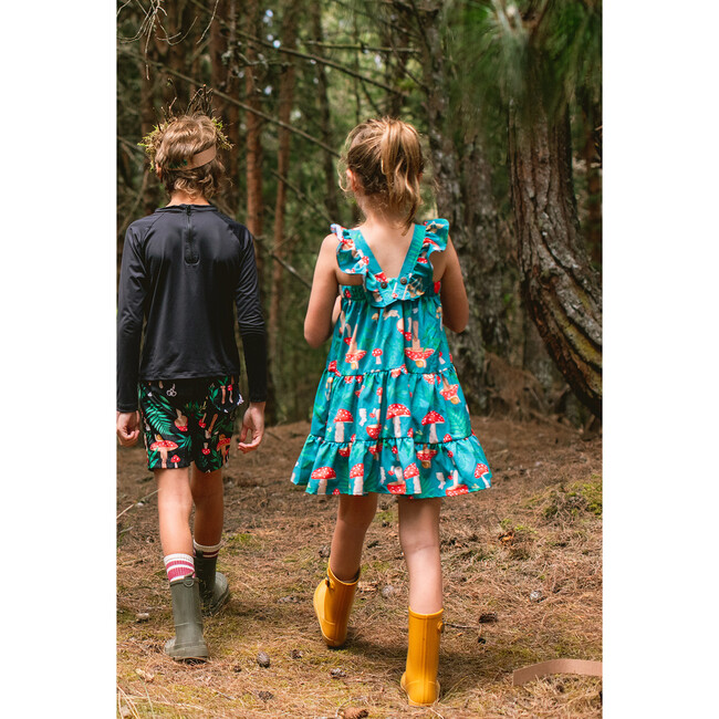 Bosque De Hongos Verde, Corissia Dress - Dresses - 4