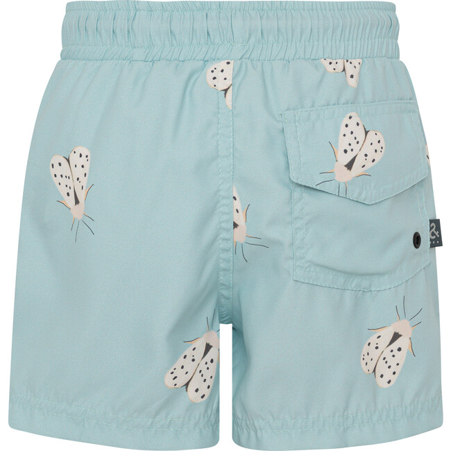Polilla Blanca Verde Menta, Swimshorts - Swim Trunks - 2
