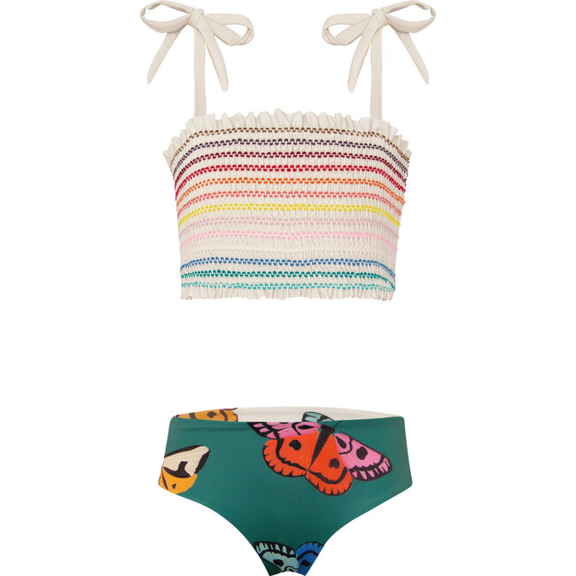 Polilla Arcoiris Crudo, Waffle Bikini